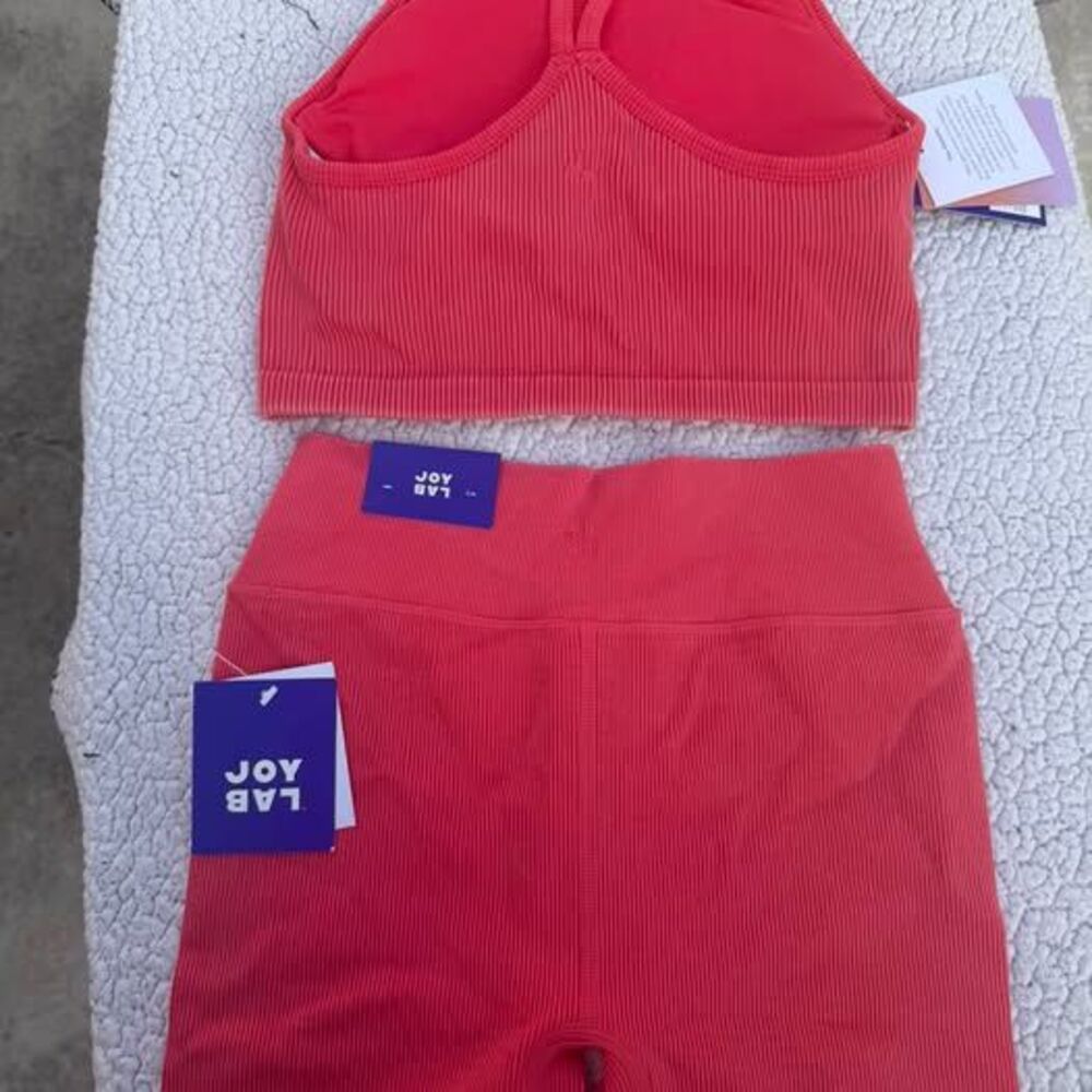 JoyLab Ribbed Activewear Set - Picture 4 of 4
